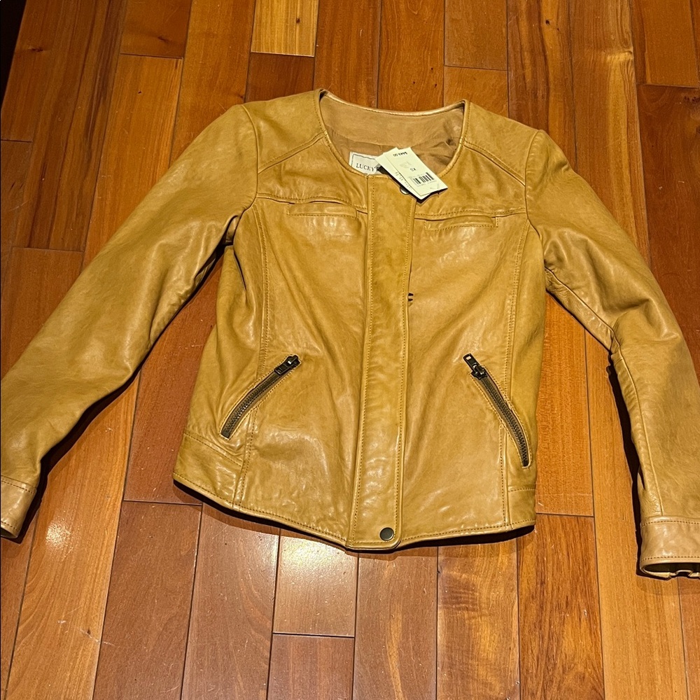 Lucky Brand leather jacket (lamb)